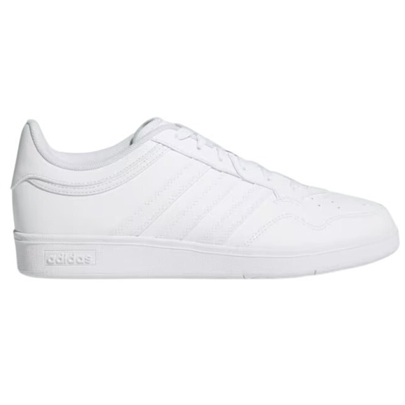 Adidas Hoops 4.0‎ White Low Top Sneakers Casual Comfort Athletic Size 9.5M-10.5W